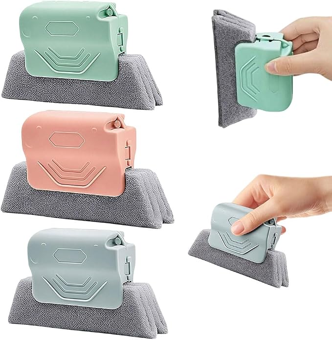 2026 New Magic Window Track Cleaner, Window Groove Cleaning Brush Tools Set by Yeeoak
