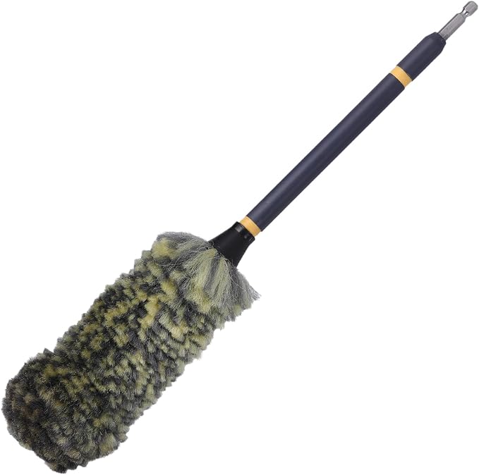 Mr. Detroit - Drill Wheel Brush w/Durable Soft Wool Microfiber Bristles and - Image 5