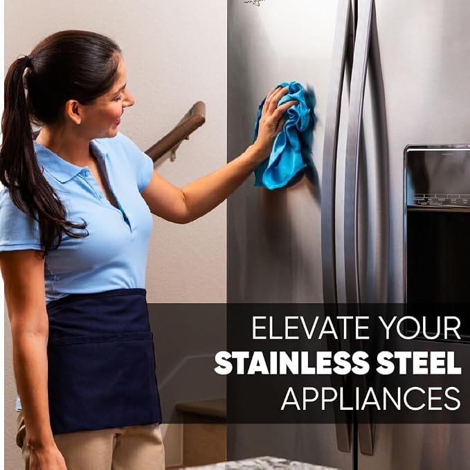 Longmann Microfiber Glass Cleaning Cloths | Streak Free Windows & Mirrors | - Image 5