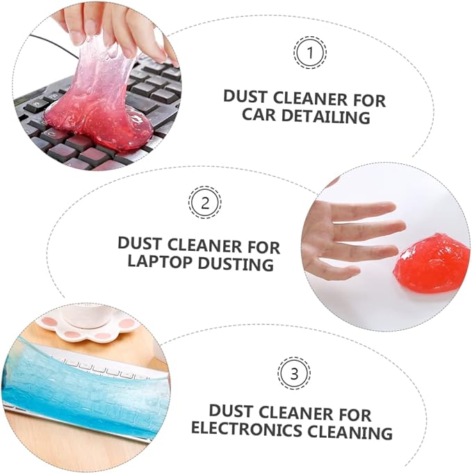 20pcs Cleaning Gel for Electronics Dust Remover for Keyboard and Car Detailing - Image 9