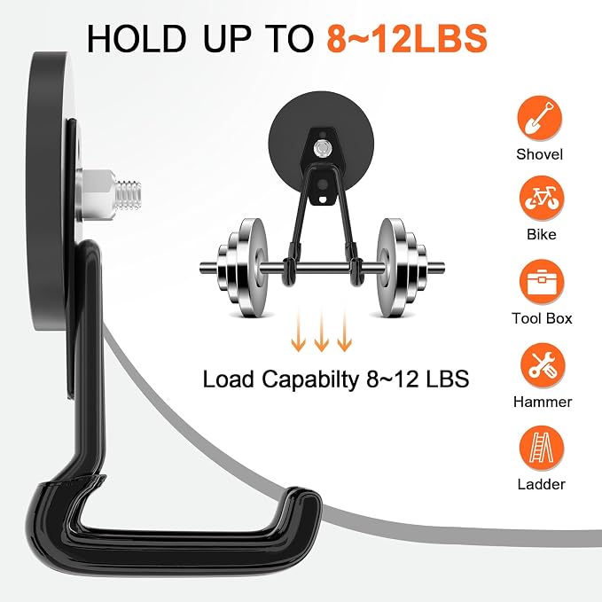 ENUODA Strong Magnetic Hooks Heavy Duty Upgraded Magnets - Image 5