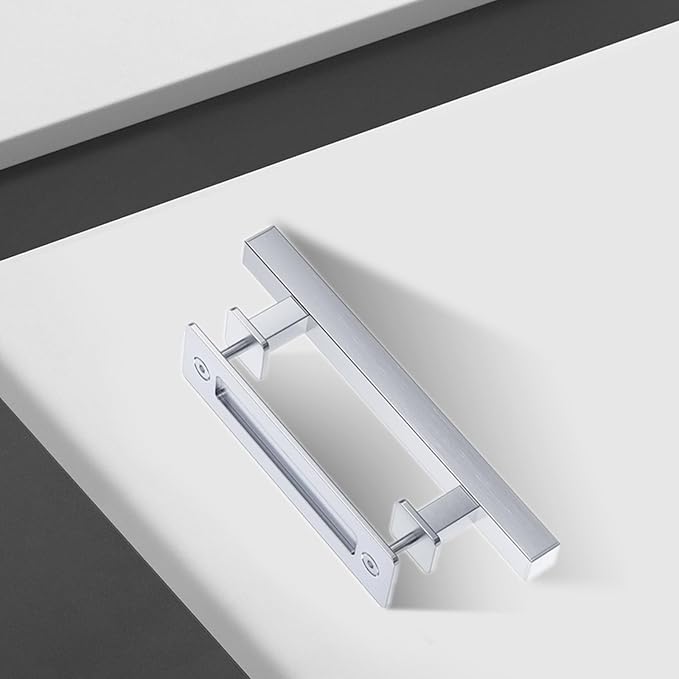 EaseLife 12" Stainless Steel Sliding Barn Door Pull Handle - Image 6