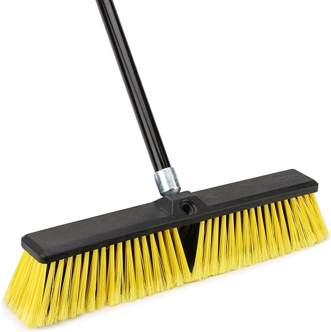 KeFanta 18 Inches Push Broom Outdoor- Heavy Duty Broom by KeFanta