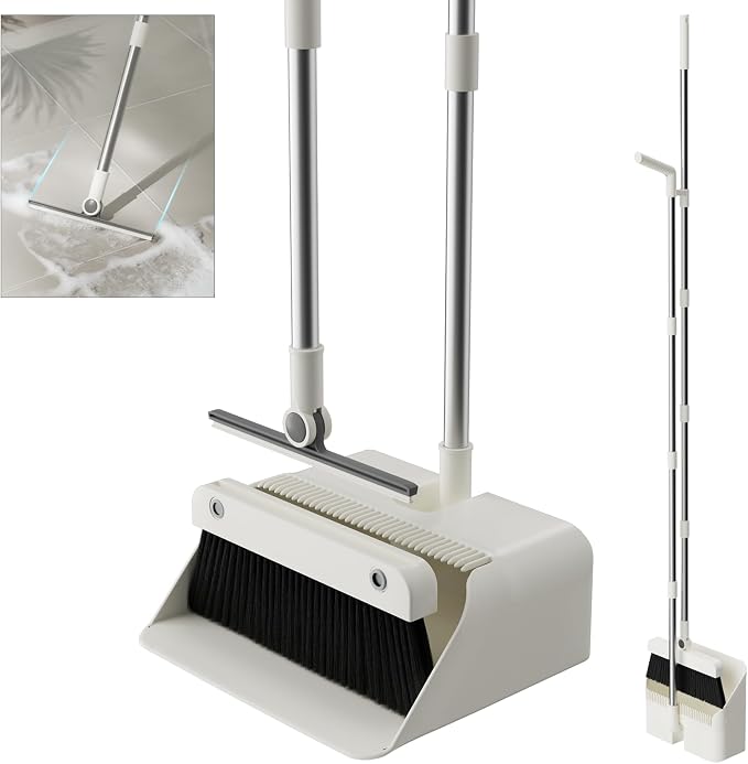 Magic Broom and Dustpan Set by Unknown