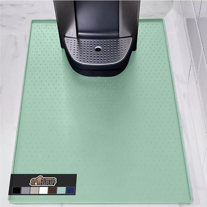 GORILLA GRIP Silicone Coffee Mat, Espresso Machine Bar Accessories, Keep by GorillaGrip
