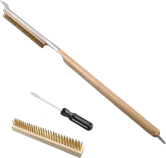 3 Pack 26 Inch Pizza Oven Brush by Unknown