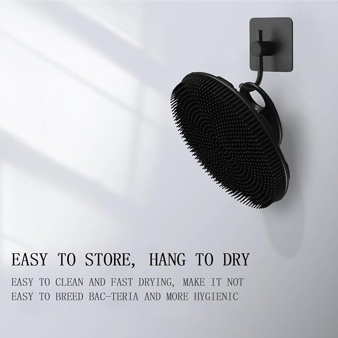 INNERNEED Food-Grade Soft Silicone Body Scrubber Shower Brush Handheld - Image 7