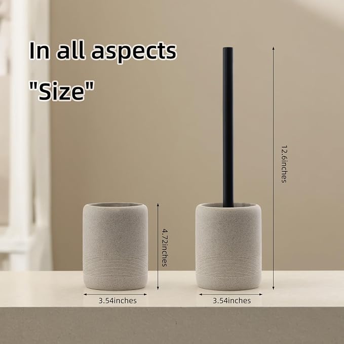 Toilet Brush and Holder Set - Image 5