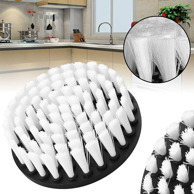 Wixine 1Pcs 5" White Drill Brush Attachment - Image 3