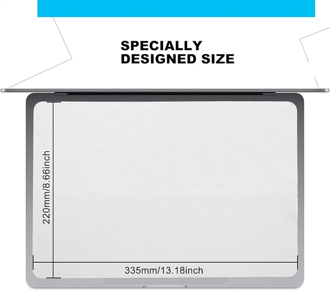 2 Pack Microfiber Liner Cleaning Cloth 15" 16" MacBook Air/MacBook Pro Screen - Image 2