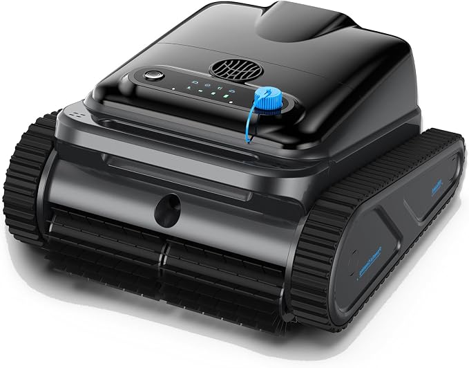 Y50S Robotic Pool Cleaner, Upgraded Motor, Powerful Wall-Climbing by OUCAXIA
