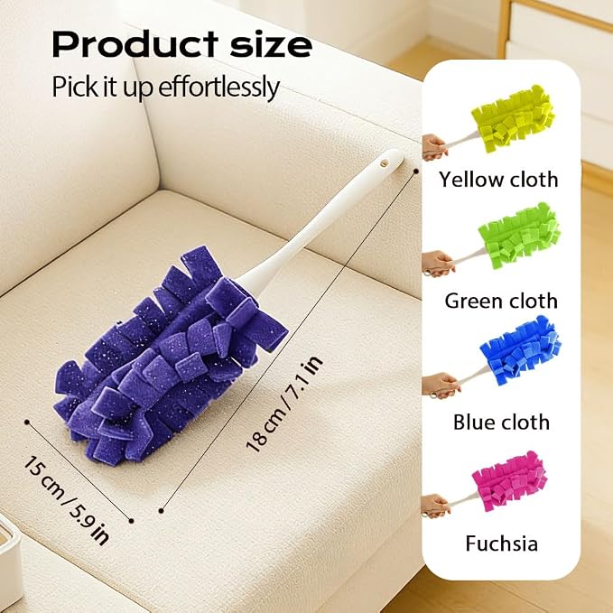 Reusable Dusters for Cleaning, 360° Washable Duster Pads, Heavy Duty Reusable - Image 6