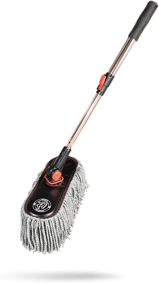 Adam's Polishes Microfiber Duster – Exterior Soft Premium Large Car Duster Kit by AdamsPolishes