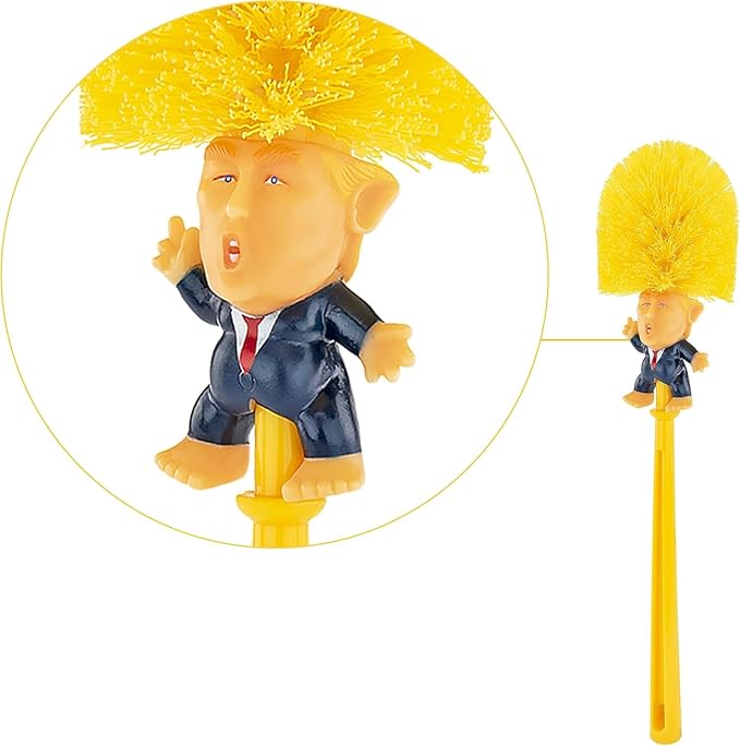 Toilet Brush, Great Gag Gift, Fun Design, Political Satire Products - Image 3