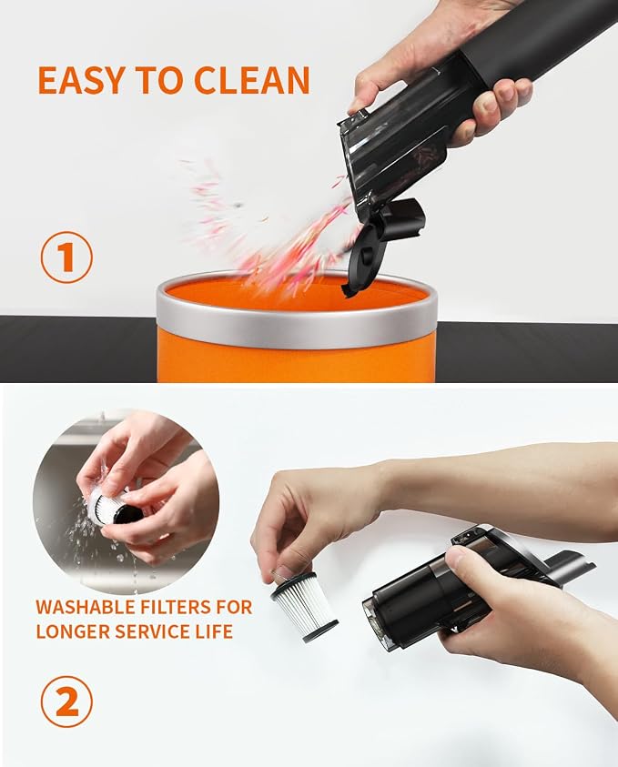 Car Vacuum, Portable Vacuum for Car - Image 7