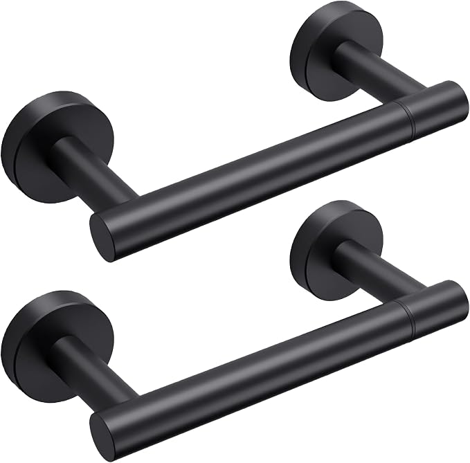 Day Moon™ Matte Black Toilet Paper Holder by DayMoonDesigns