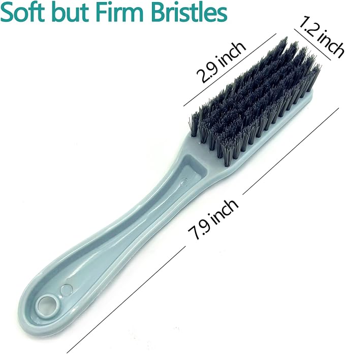 Nail Brush Foot Brush Curved Handle Grip Hand Fingernail Scrub Brush Home - Image 3