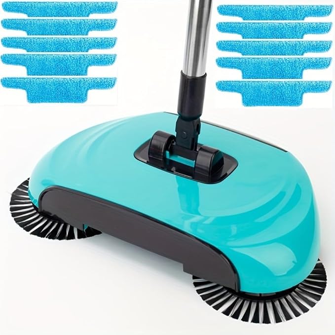 3-in-1 Carpet Sweeper, Mini Manual Hand Push Sweeper by Unknown