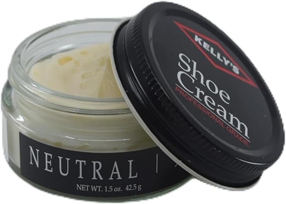 Kg's Shoe Shine Kit Includes Polish, Horsehair Brush, Applicator, and Storage - Image 2
