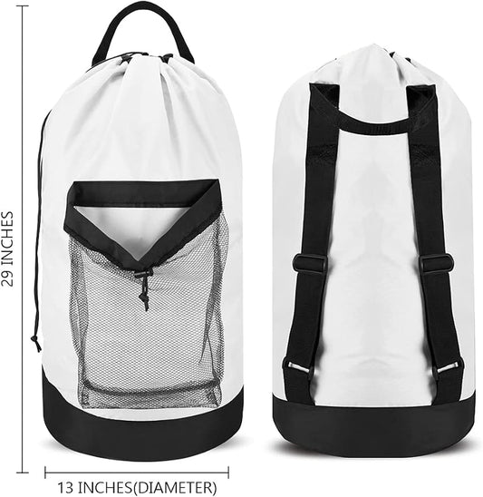 Dalykate Backpack Laundry Bag, Laundry Backpack - Image 2