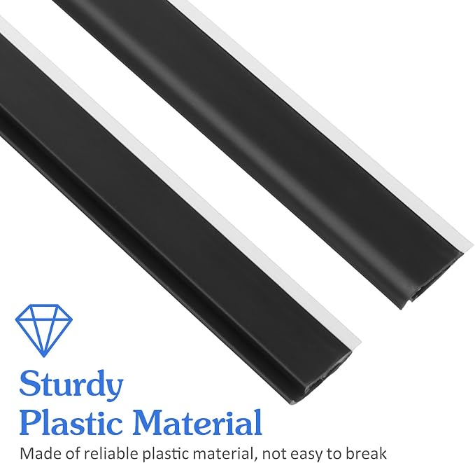 2Pcs Dustpan Edge Replacement Strip, 11.4 Inch Plastic Dust Pan Lip Inlet - Image 7