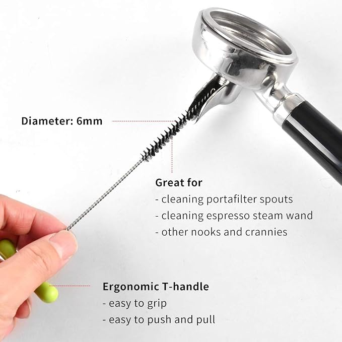 Espresso Machine Cleaning Brush Set - Image 4