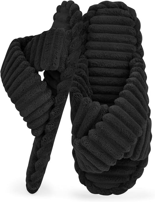 ZOORON Women's Cozy Slippers Crossbands & Durable Foam by ZOORON