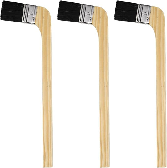 HARFINGTON Paint Brush 3Pcs 1.5" Brush Width Reusable Variety Angled Bend by HARFINGTON