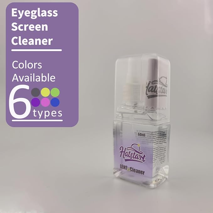 Phone Touch Screen Cleaner Mist Spray and Wipe, Hatstart Pristine Eyeglass - Image 6