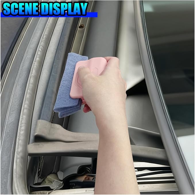2PCS Magic Window Track Cleaner, Window Groove Cleaning Brush Tools Set - Image 6