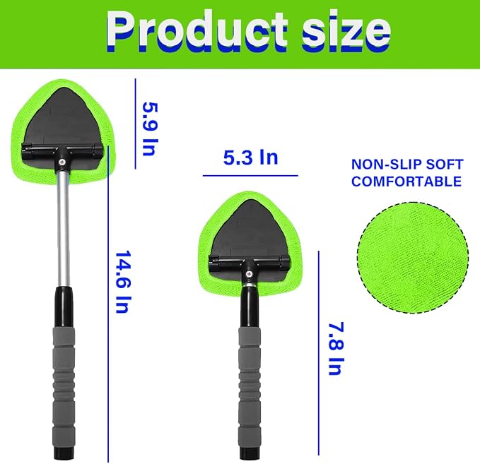 Windshield Cleaning Tool, Car Window Cleaner - Image 2