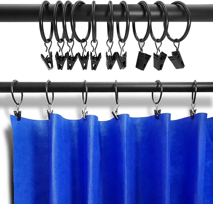 100 Pack Metal Curtain Rings - Image 6