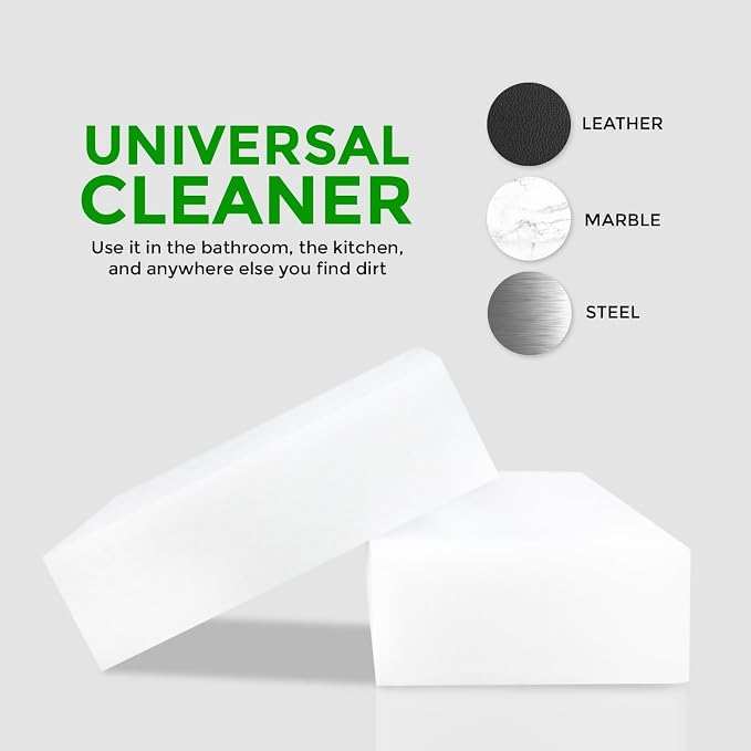 100 Pack Extra Thick Magic Cleaning Sponges - Image 5