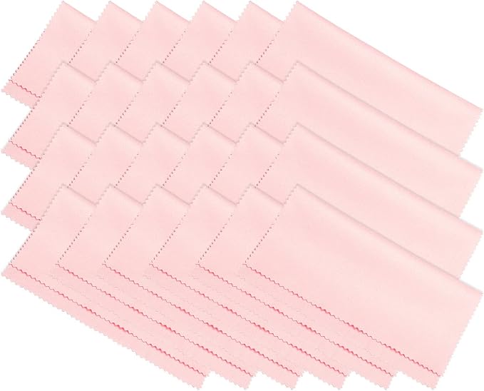 PATIKIL Eyeglass Microfiber Cleaning Cloth 7"x6", 24 Pack Glasses Cleaning - Image 3