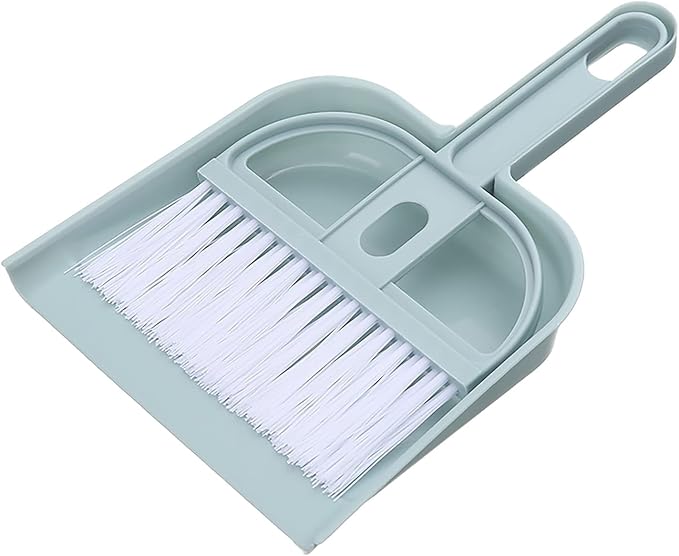 Mini Desktop Dustpan Set Car Sweep Bed Hair Garbage Shovel Small Sweeping - Image 3