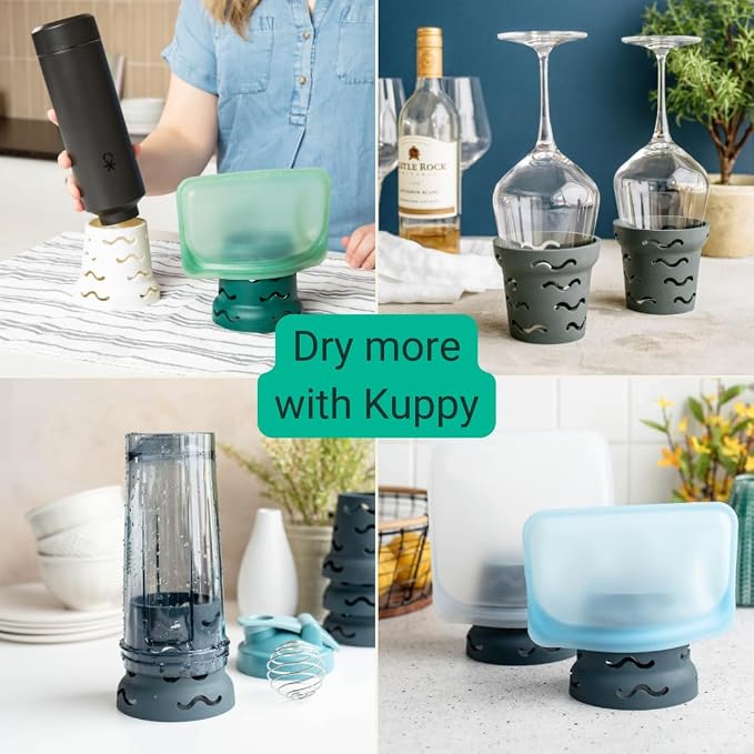 Kuppy Silicone Water Bottle Drying Rack - Image 6