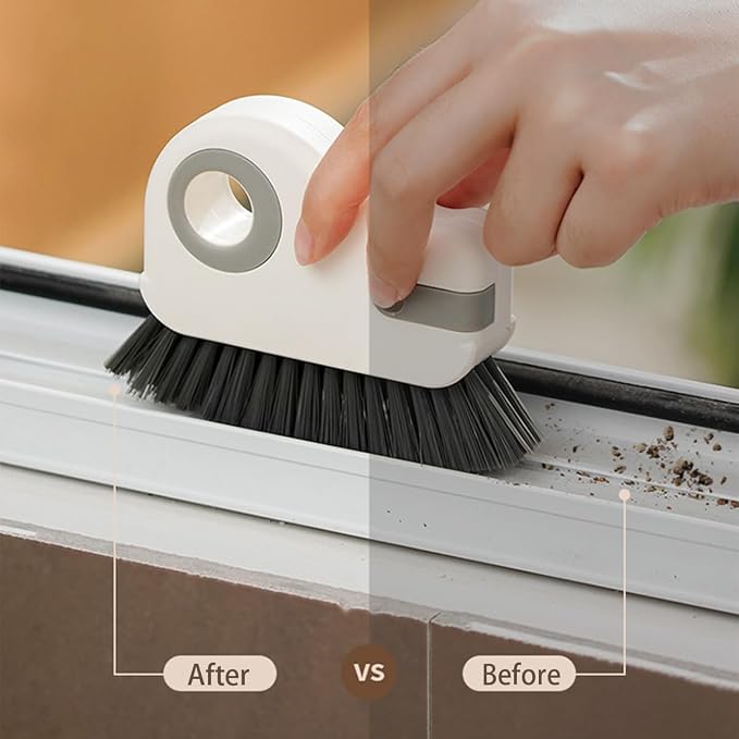 Orange Window Track Cleaning Brush - Image 4