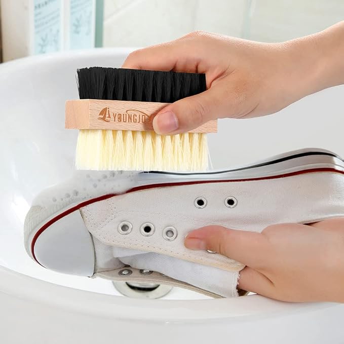 YoungJoy Dual Sided Sneaker Shoe Cleaner Brush Set Shoes Clean Brush Kit - Image 4