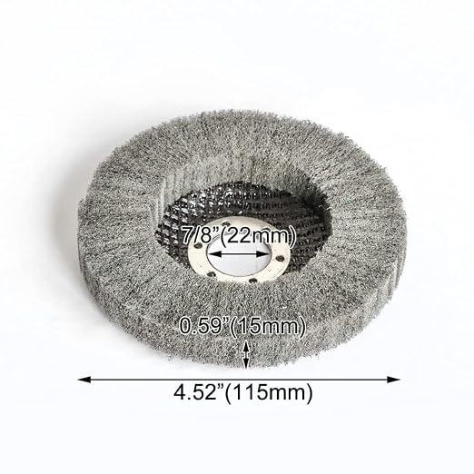 10Pcs 4.5" x 7/8" Nylon Fiber Flap Discs Angle Grinder Polishing Grinding Wheel - Image 5
