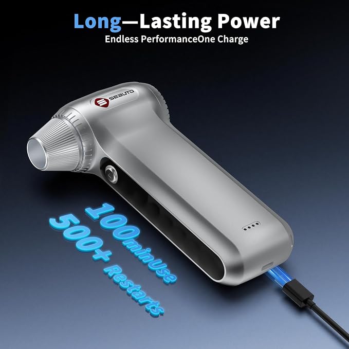 Electric Air Duster 200000RPM Brushless Motor, Cordless Compressed Air Blower - Image 5