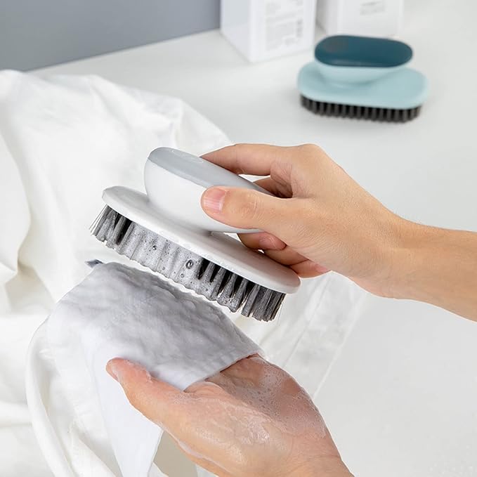 Laundry Scrub Brush 2 Pack Soft Bristle Brush Cleaning Brush - Image 2