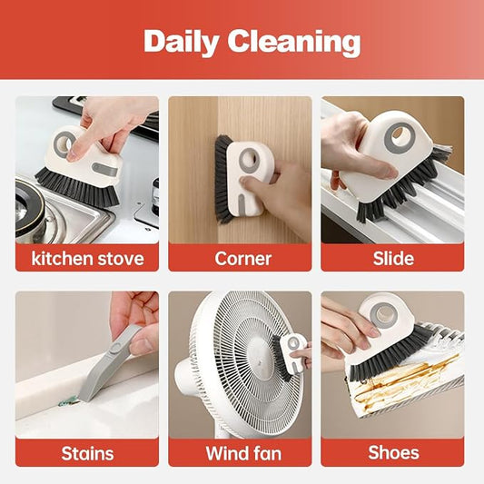 2 in 1 Groove Cleaning Brush, 2025 New Window Track Cleaning Tools, Window Sill - Image 2