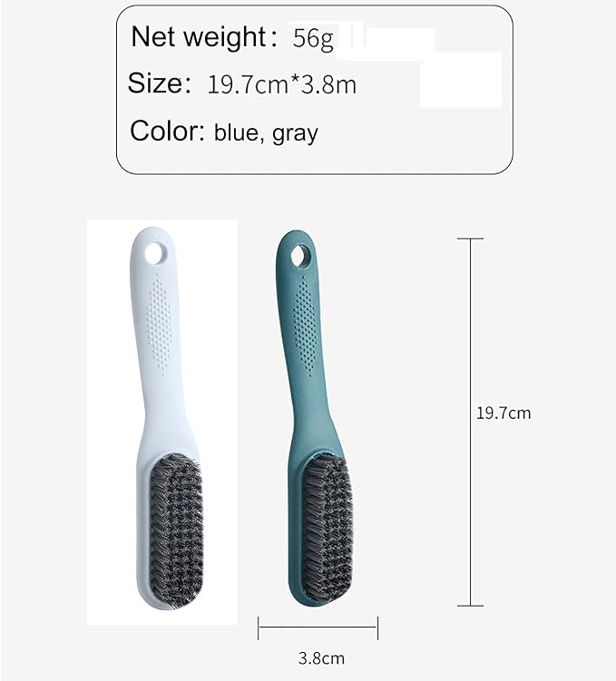 Household Cleaning Brush Soft Bristle Laundry Brush Shoe Stain Remover Brush - Image 7