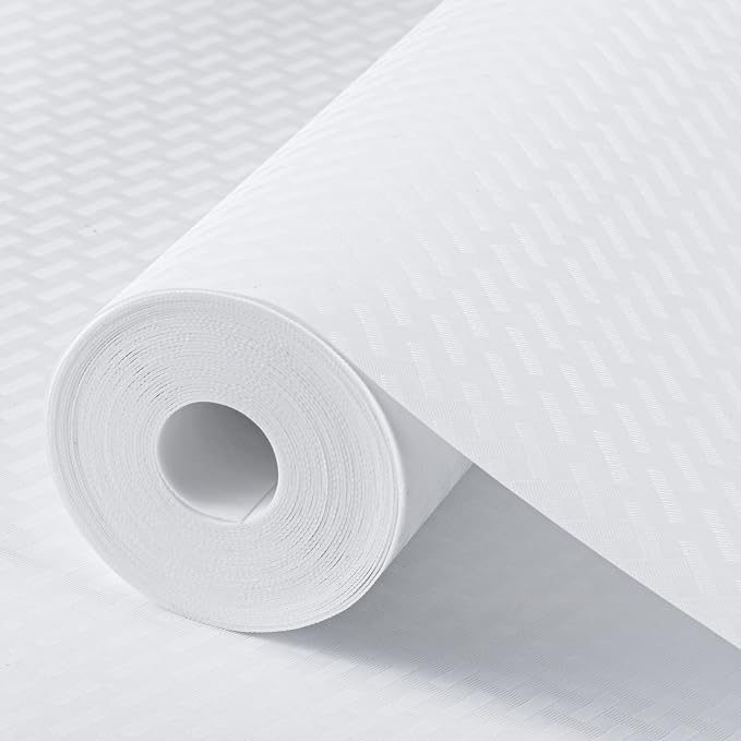 White Shelf Liner Kitchen Cabinet Liners Refrigerator Liners Waterproof & - Image 8