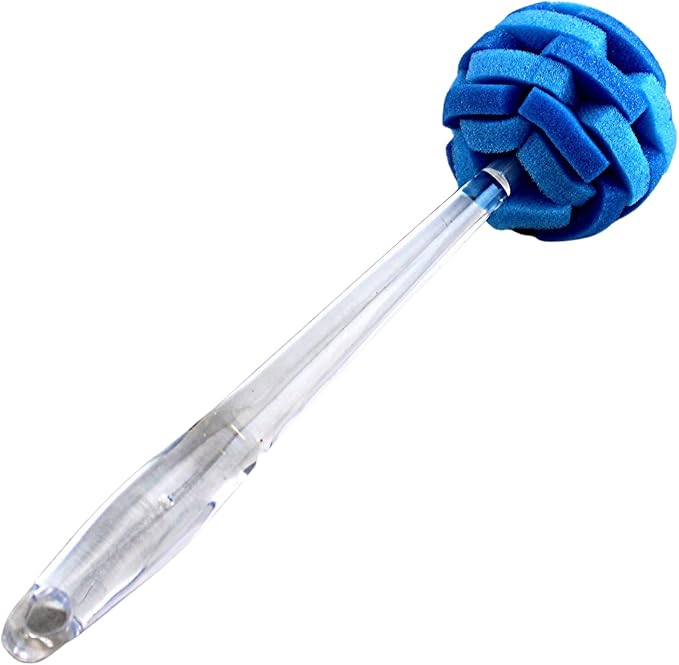 Soft Touch Kitchen Glassware Multi-Purpose Sponge Puff Dish Brush 11.5" - Image 8
