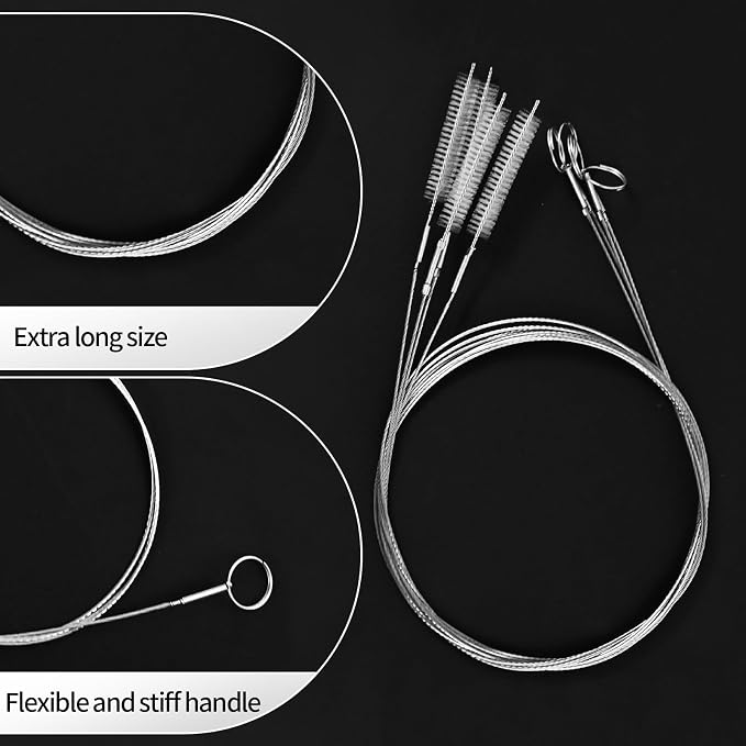 60 Inches Extra Long Straw Cleaner Brush - Image 3