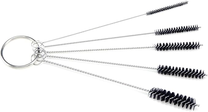 Antrader 15Pcs 4 Inch Nylon Tube Brushes Set Straw Straw Brush Kit Carb - Image 6