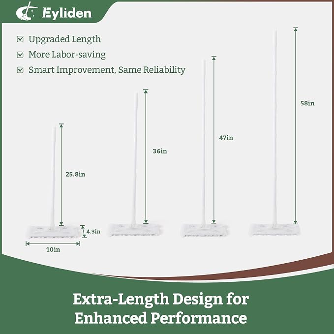 Eyliden Dust Mop, Sweeping & Mopping Kit - Image 2