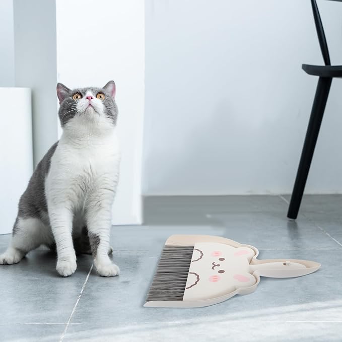 VOSAREA Mini Dustpan and Brush Set - Image 3