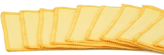 Kiddison Pack of 10 Montessori Polishing Cloths - Image 2